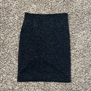 Un Deux Trois Dark Gray Pencil Skirt